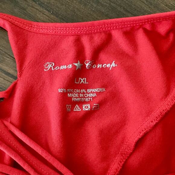 Roma Concept Slit Bodysuit - Picture 4 of 4